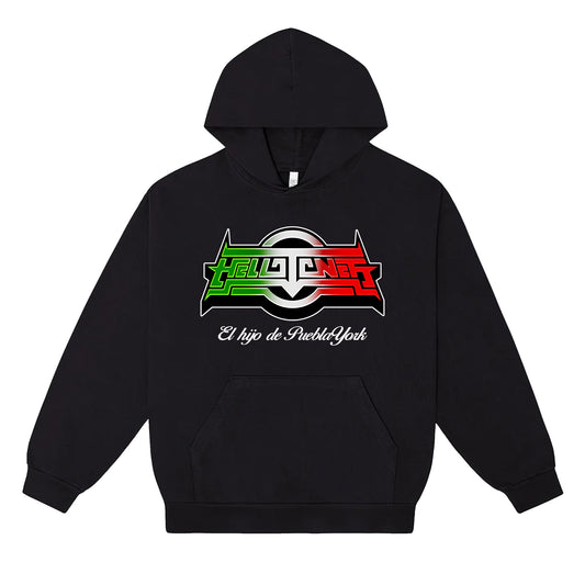 hellotones Logo Black Hoodie